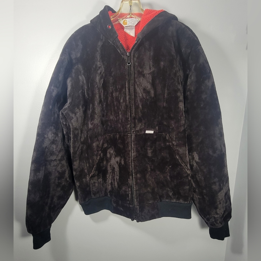 Carhartt Black Velour Jacket